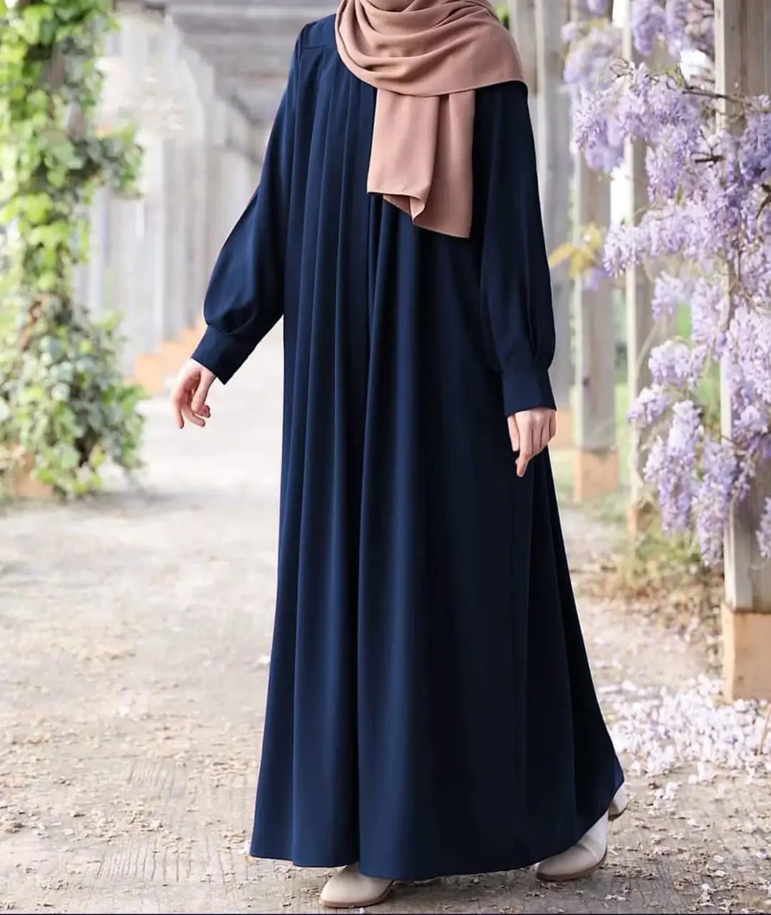 Georgette Plain Classic Abaya