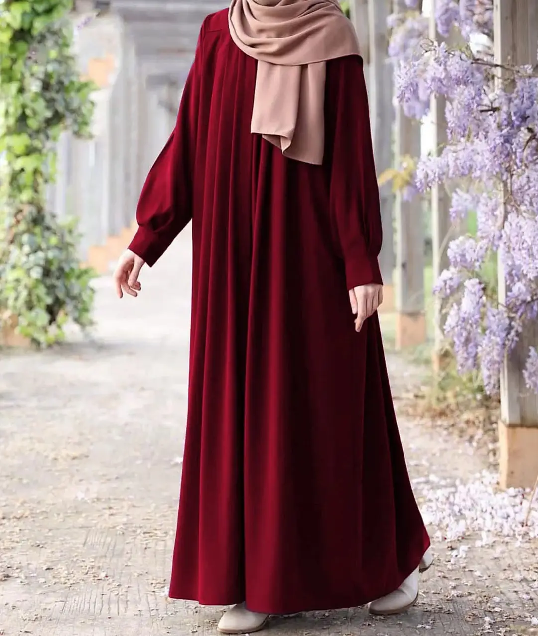 Georgette Plain Classic Abaya