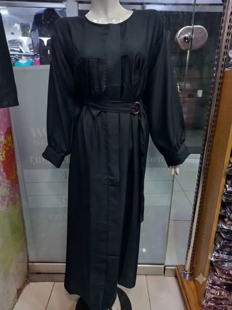 Georgette Plain Classic Abaya