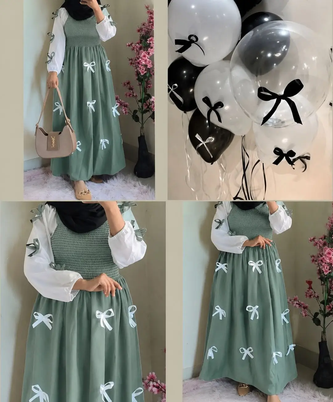 1 Pc Women's Stitched Georgette Plain Maxi