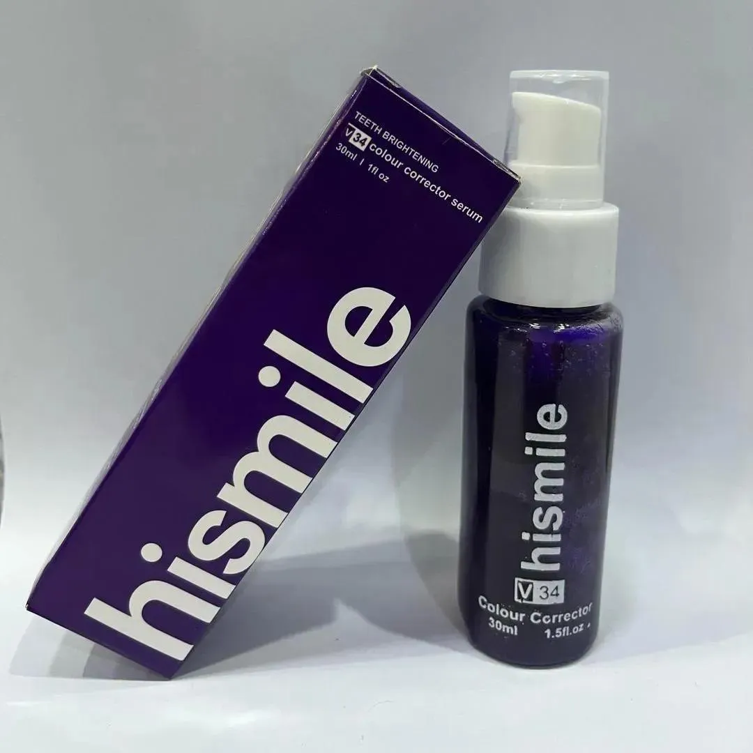 V34 Teeth Whitening Serum + Soft Toothbrush Set