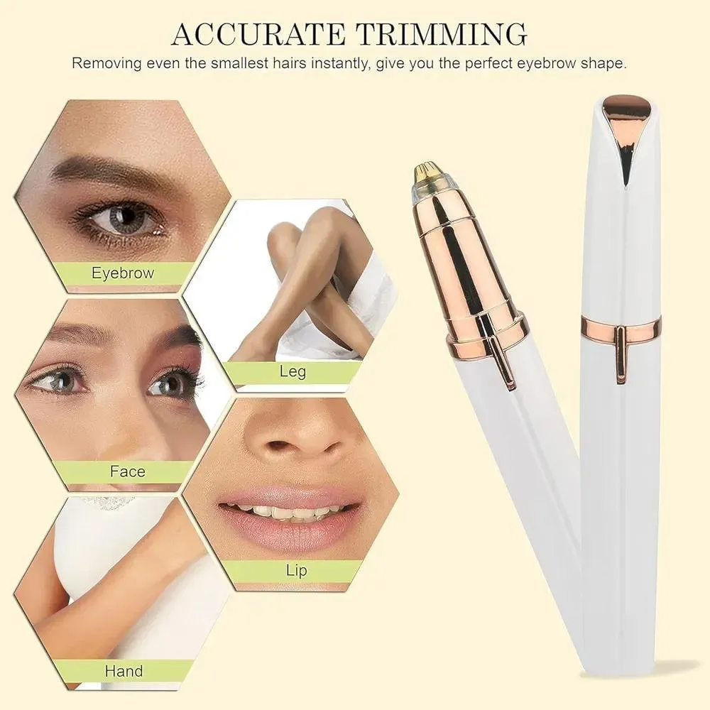Rechargeable Eyebrow Trimmer with Box Packaging