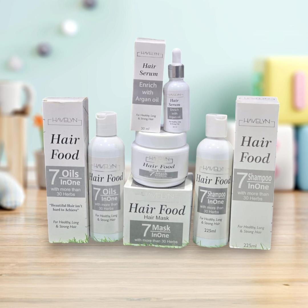 Hair Food 4-in-1 Set for Healthy Long Hair