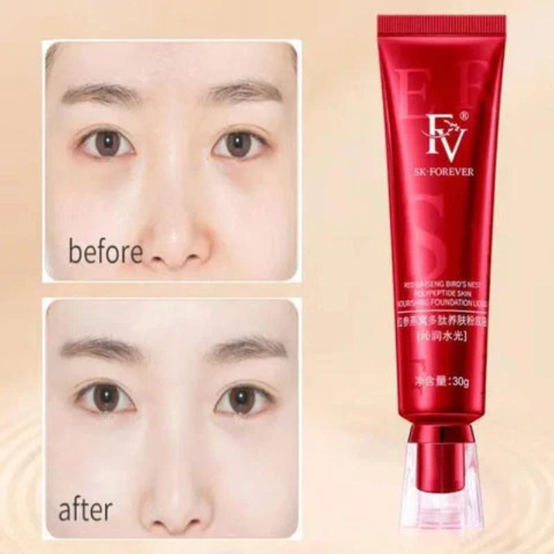 Liquid Foundation Red Tube 120g Waterproof Pakistani Skin