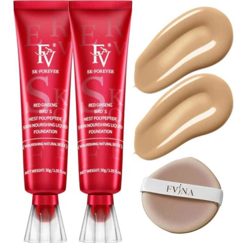 Liquid Foundation Red Tube 120g Waterproof Pakistani Skin