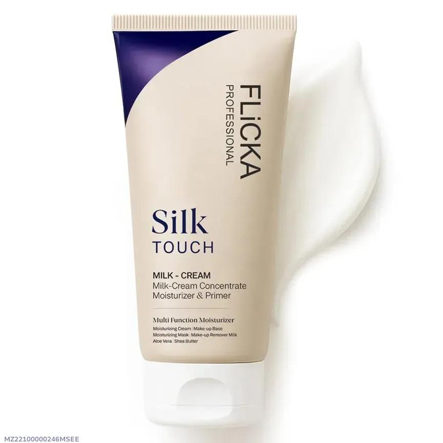 Flicka Silk Touch 3-in-1 Moisturizer Primer & Makeup Remover Cream