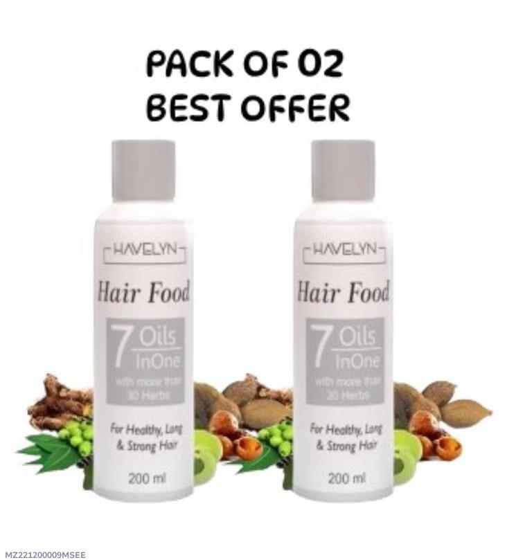 Havelyn Hair Food Oils Pack of 2 200ml