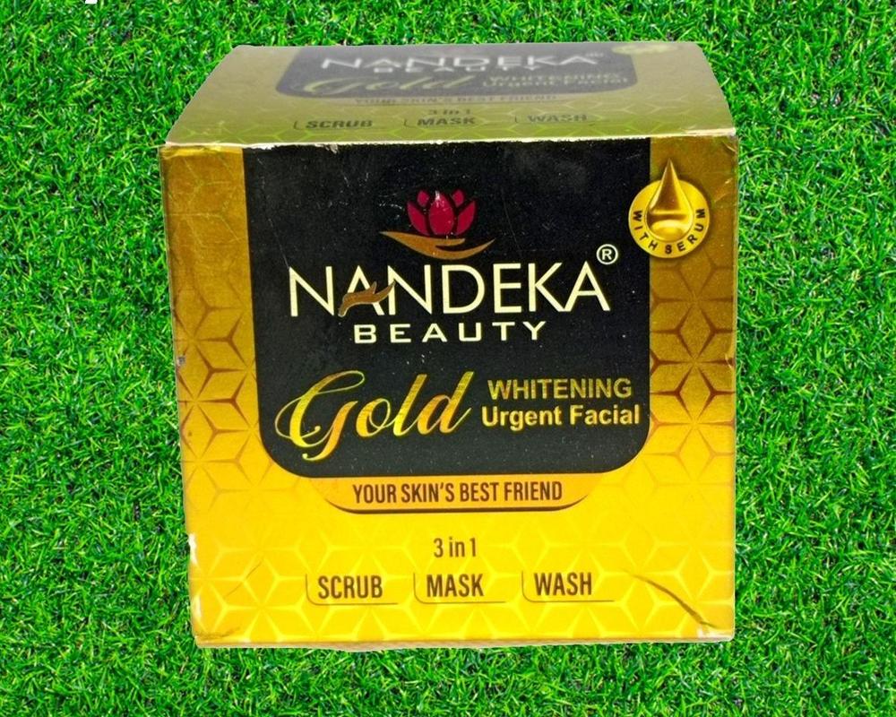 Nandeka Gold Whitening Facial Scrub Mask 300ml