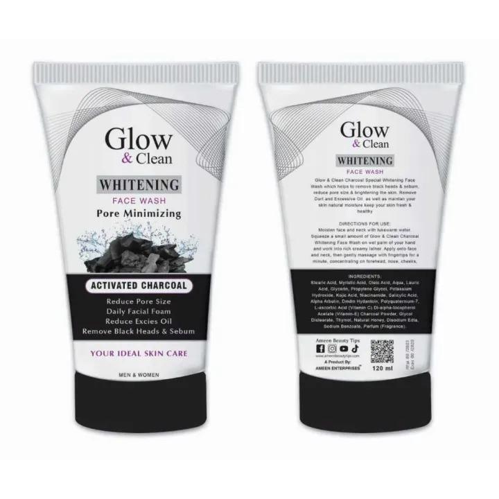 Whitening Face Wash Pack of 2 - Charcoal & Neem Tea Tree