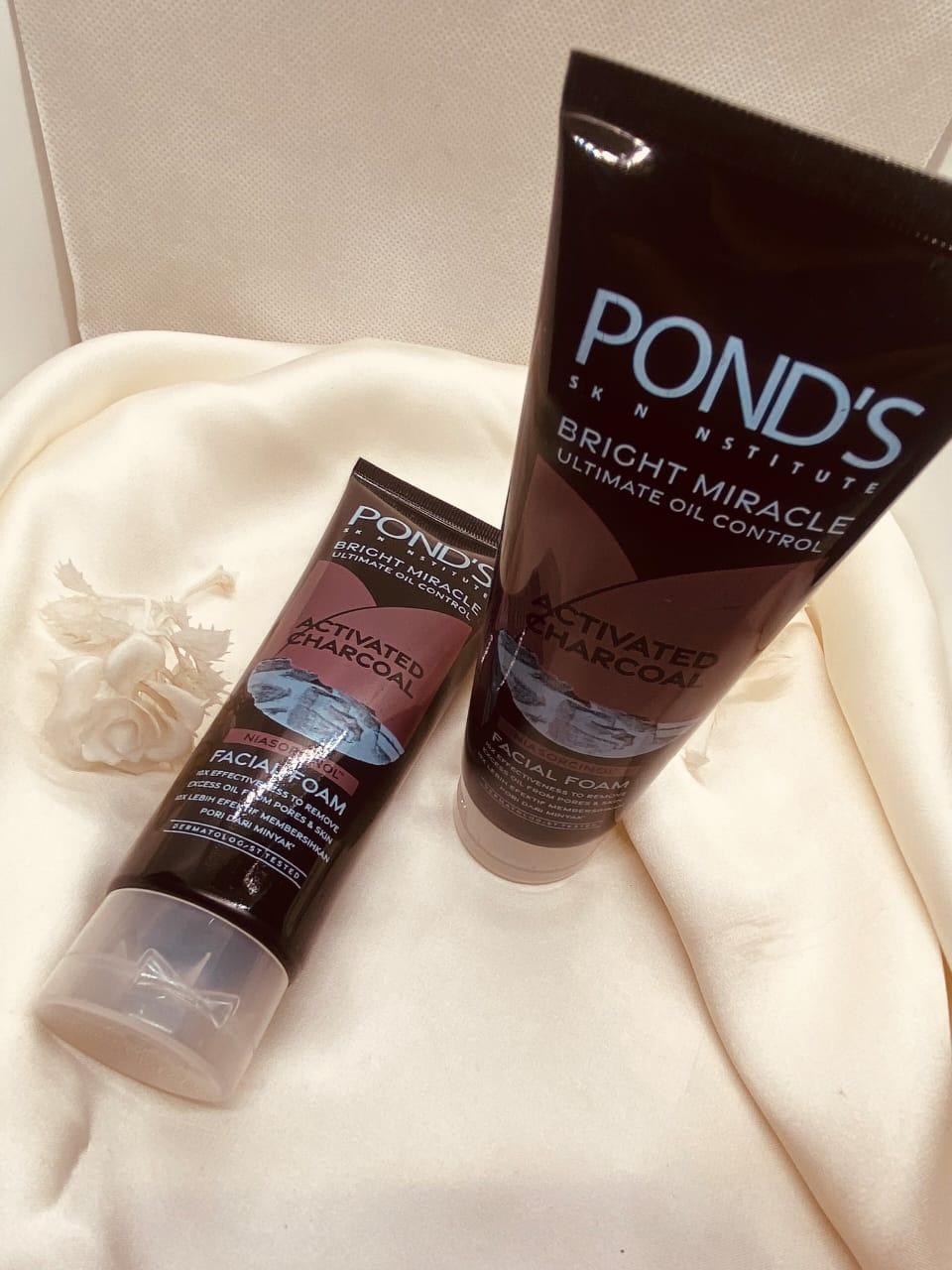 Activated Charcoal Facial Foam for Oily Skin Daily Cleanser
