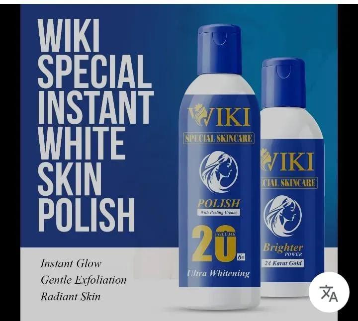 Viki Skin Polisher Whitening Brightening All Skin Types Cream