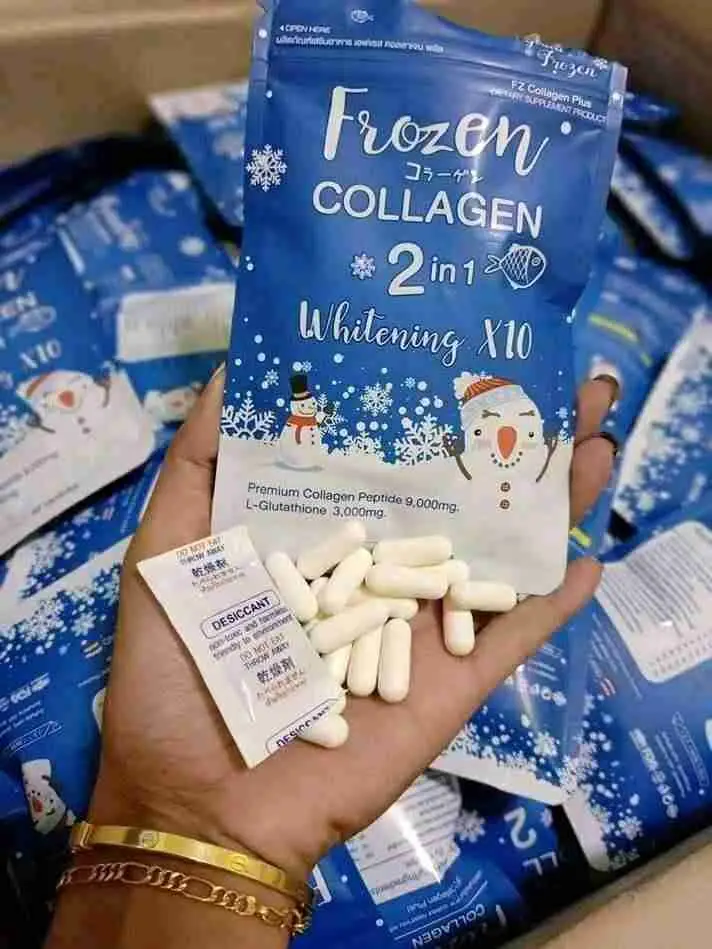 Frozen Collagen Whitening Capsules 60ct