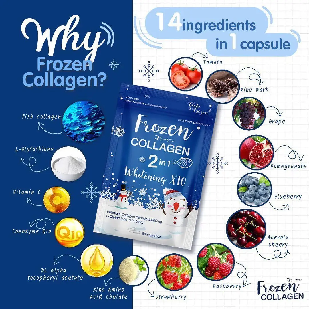 Frozen Collagen Whitening Capsules