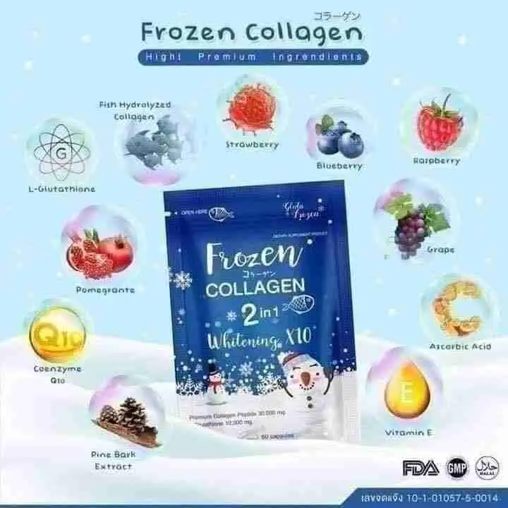 Frozen Collagen Whitening Capsules