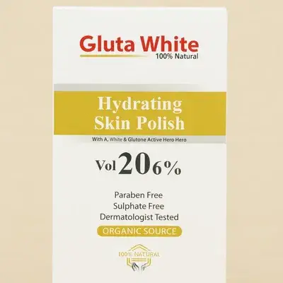 Gluta White Hydrating Skin Polisher 20% Paraben Free
