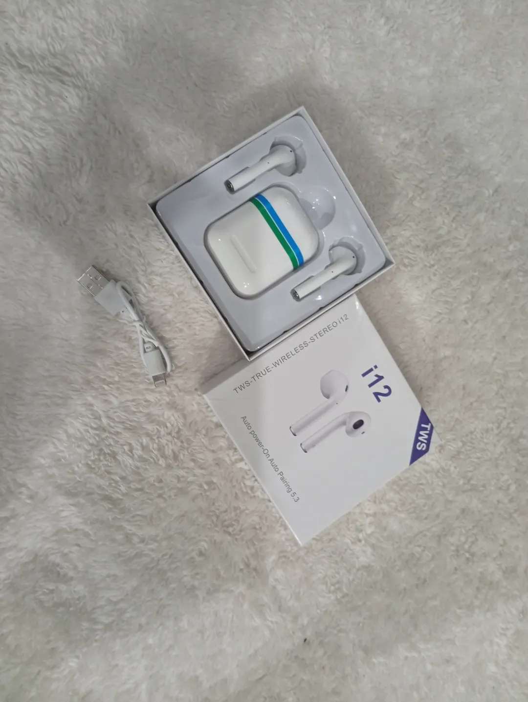 White Earbuds