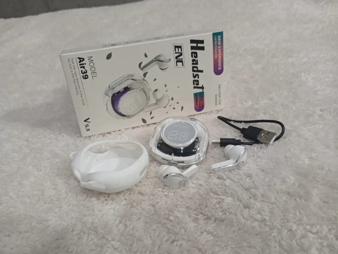 White Earbuds