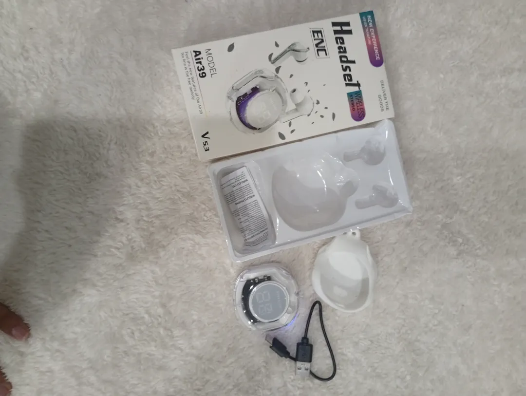 White Earbuds