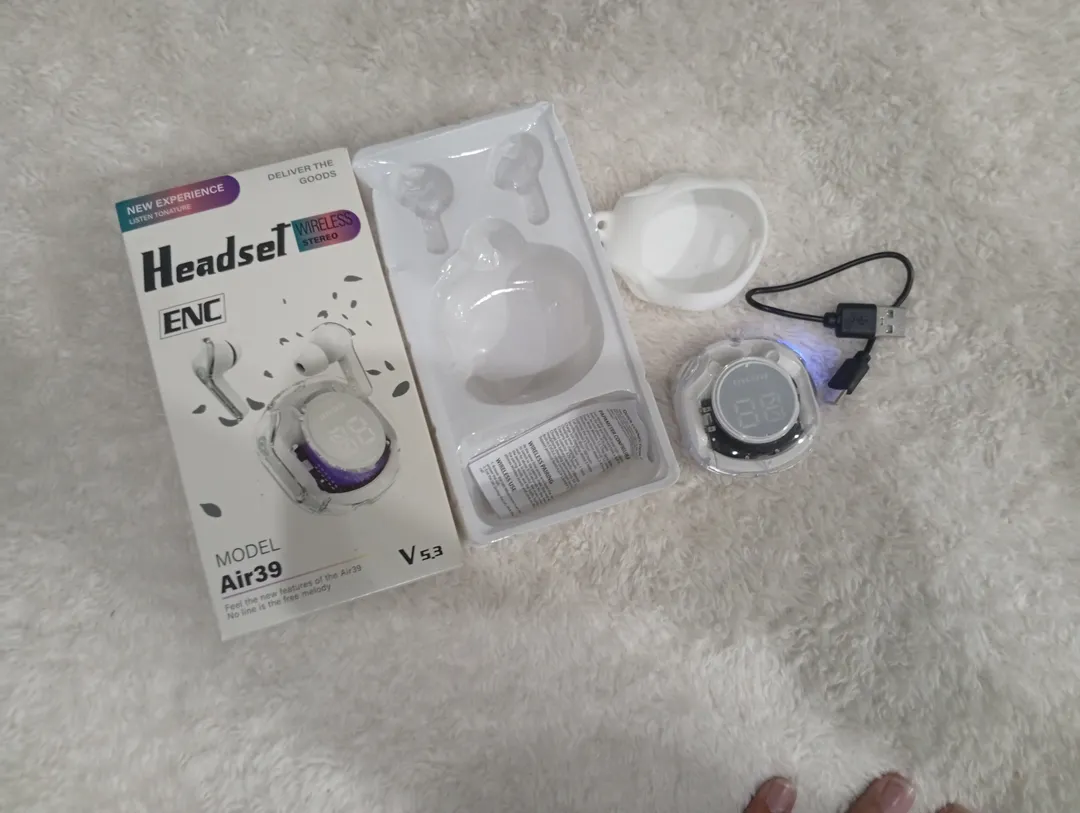 White Earbuds
