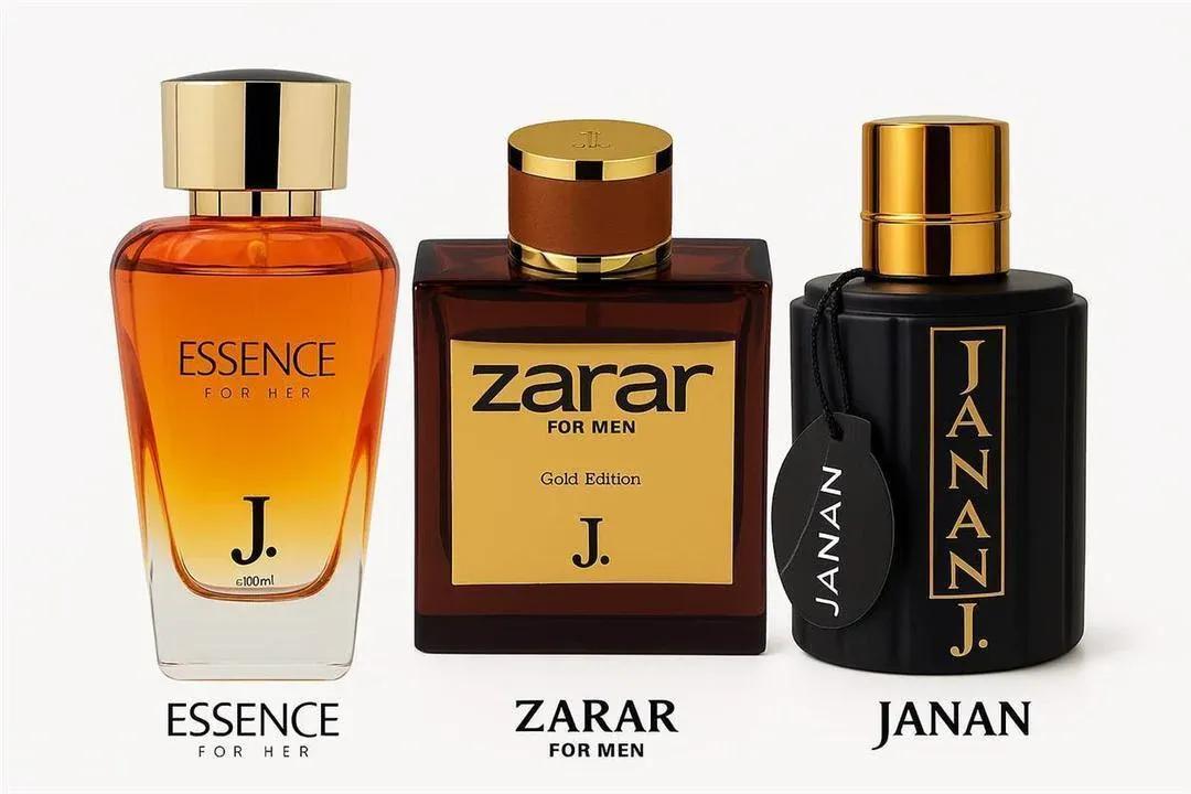 Sweat Resistant Perfume Pack of 3 Unisex 100ml
