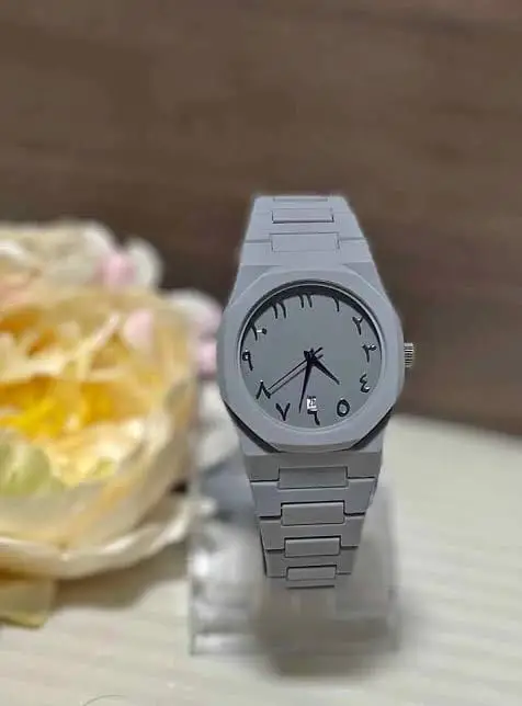 Watch Arabic Boys Premium Quality Gray