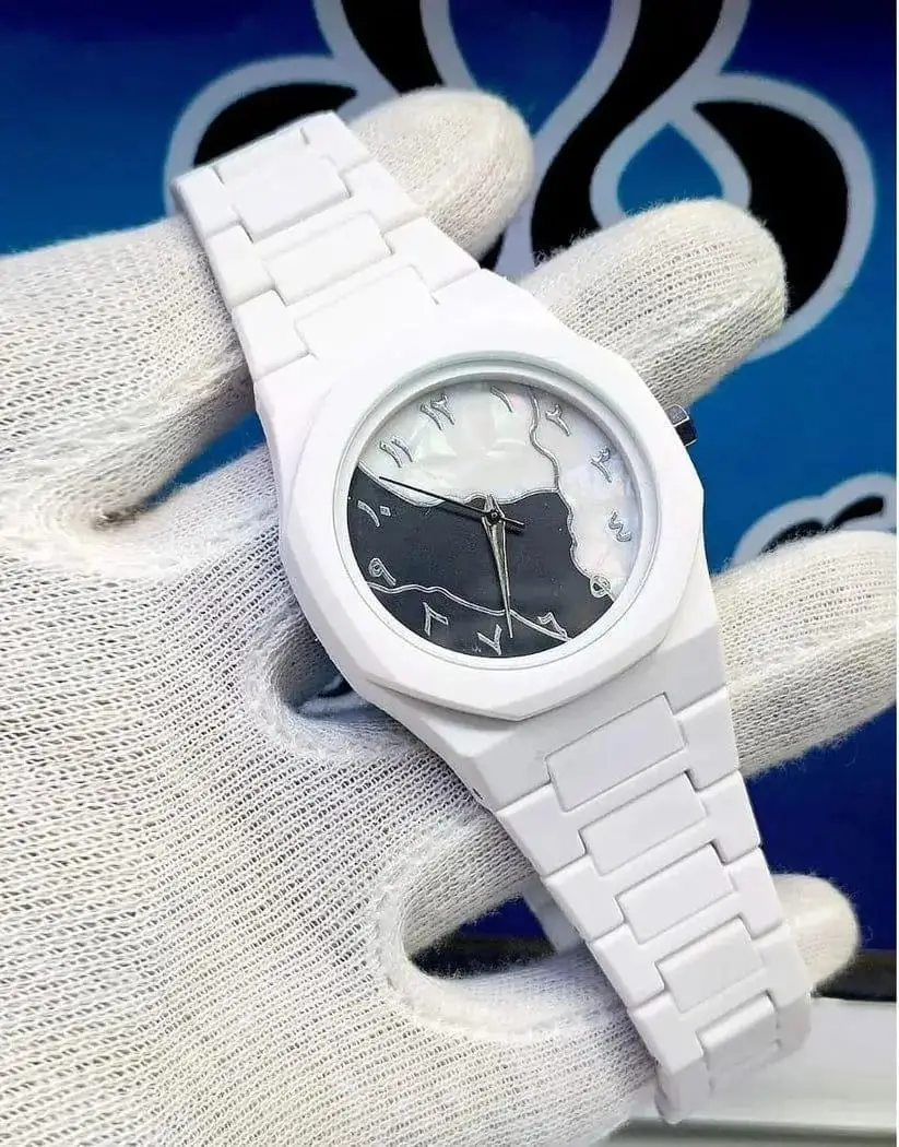 Watch Arabic Boys Premium Quality White