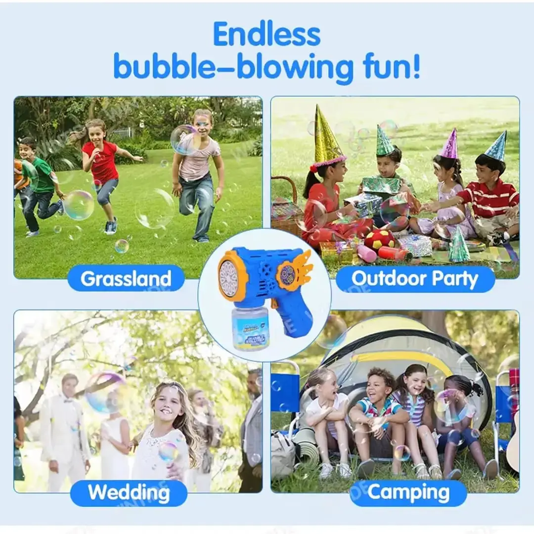 Plastic Bubble Gun