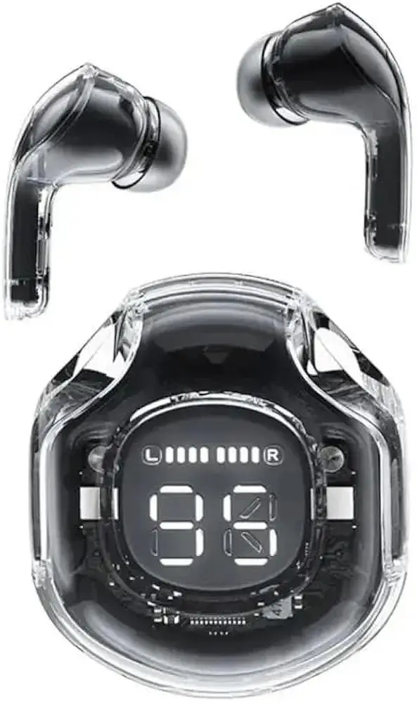 Wireless Black Earbuds