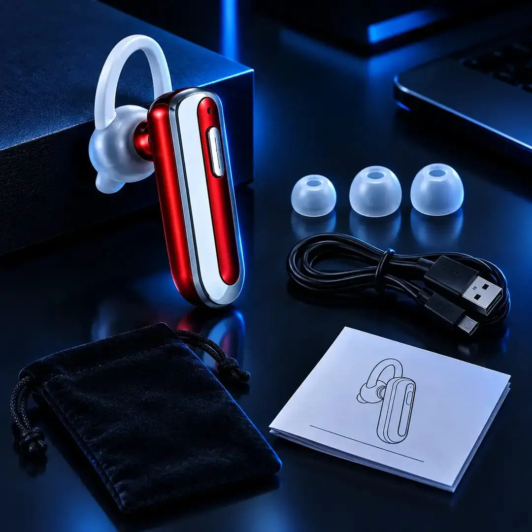 Red M11 Wireless Bluetooth HD Sound Clear Calls