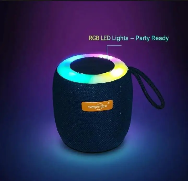 Speaker waterproof and led light
