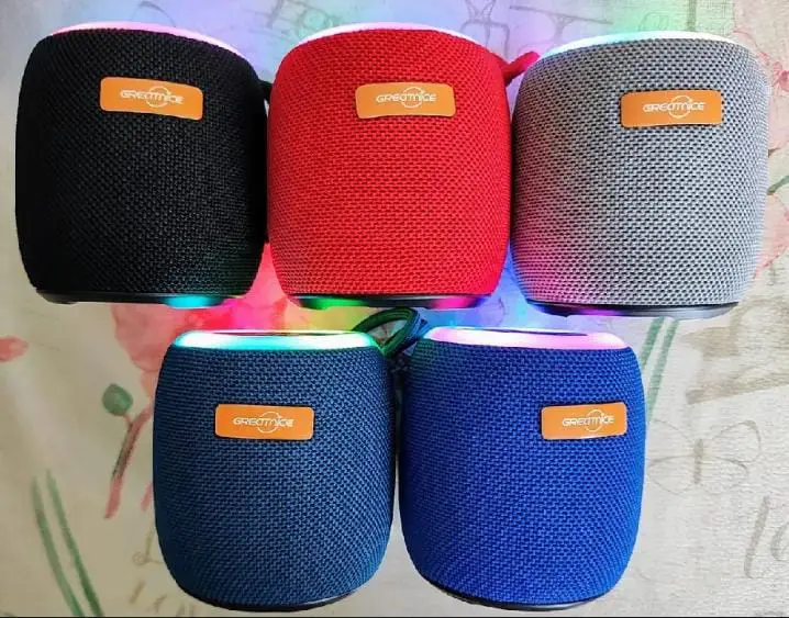 Speaker waterproof and led light