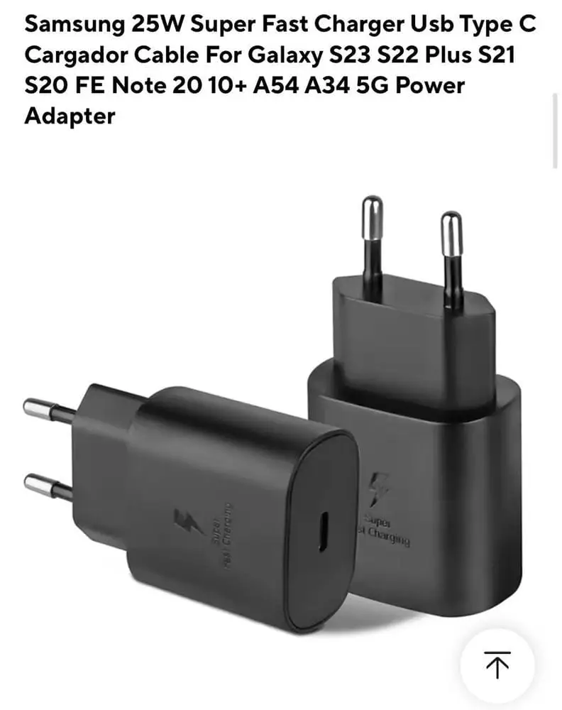 25W PD USB C Charger For Samsung