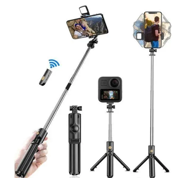 Selfie Stick Black ABS Plastic