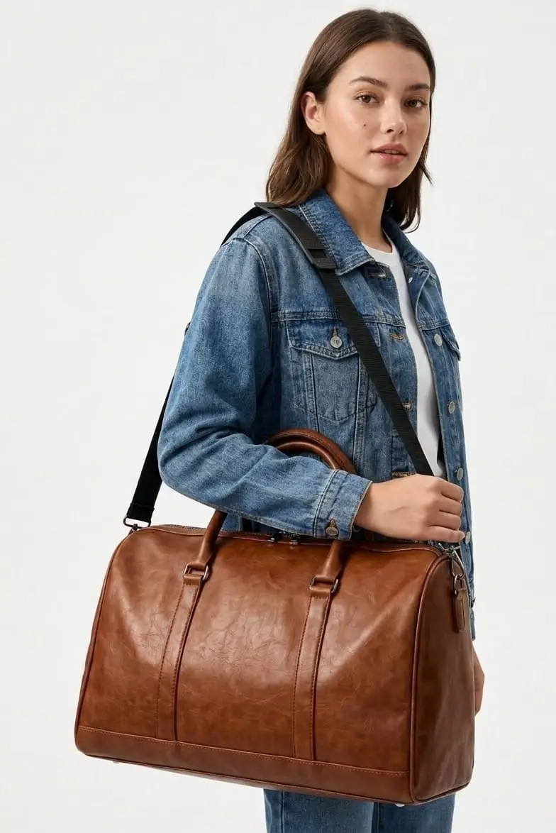 Women's Faux Leather Textured Shoulder Bag