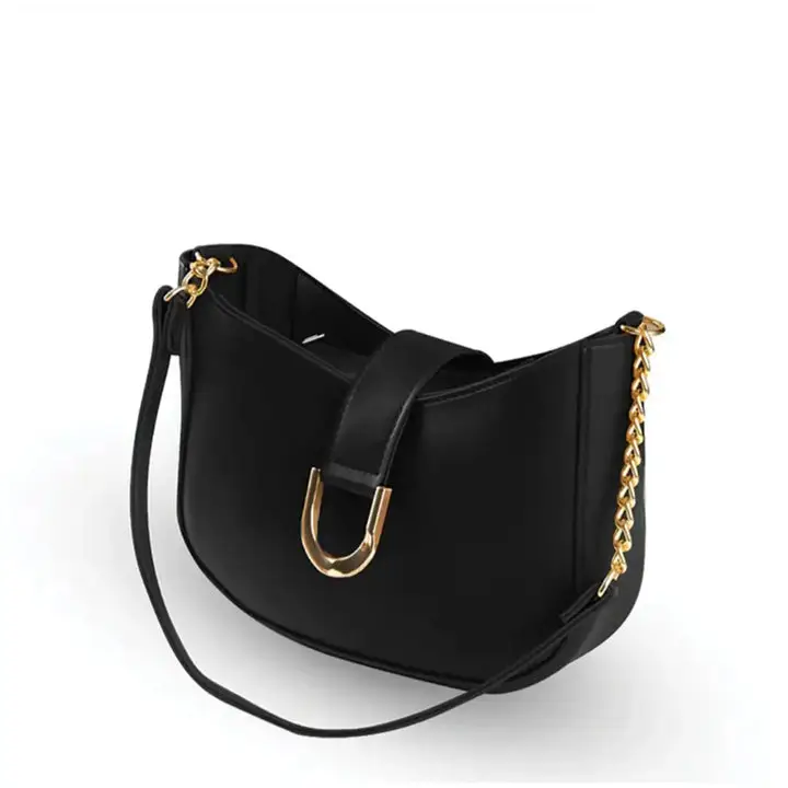 Girl's Faux Leather Plain Satchel Bag