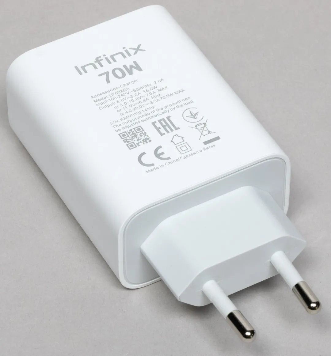 Infinix 70W Charger for Infinix Note 40 PRO