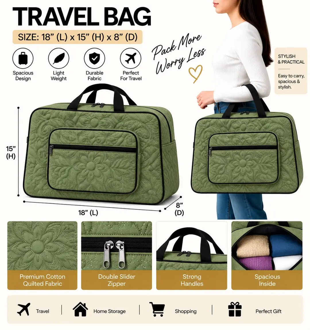 Multipurpose Luggage Bag