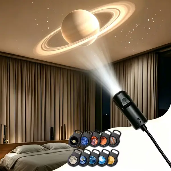 Planet Moon Projector Lamp