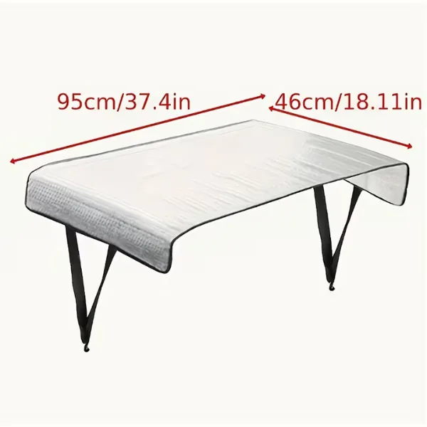 Silver Outdoor Waterproof AC Cover 37x17 Inch