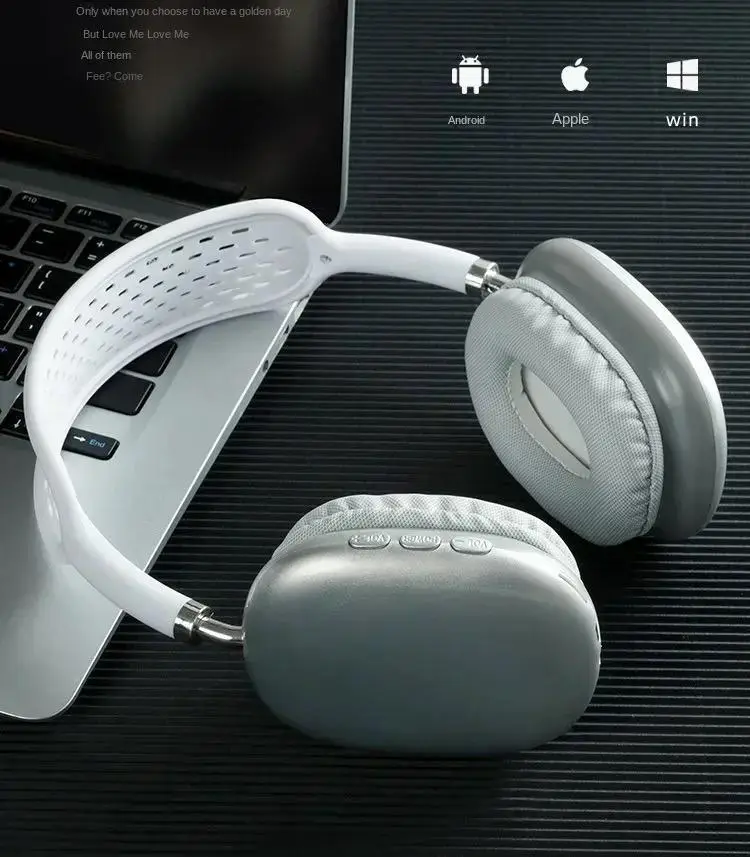 P9 Wireless Bluetooth Headphones | Deep Bass Sound | Comfortable Fit & Long Battery