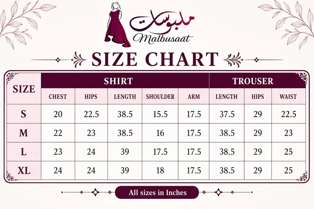 Stylish Women's Stitched Suit in Cotton with Embroidered Pattern - 3 Pcs Set