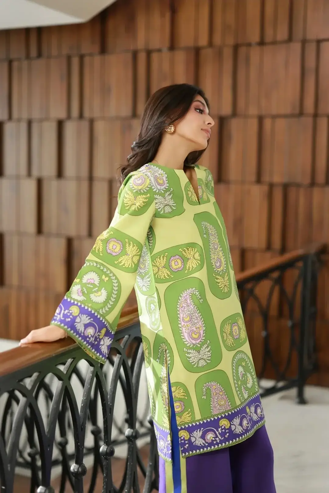 Stunning Women's Stitched Printed Shirt and Trouser Set - 2 Pcs