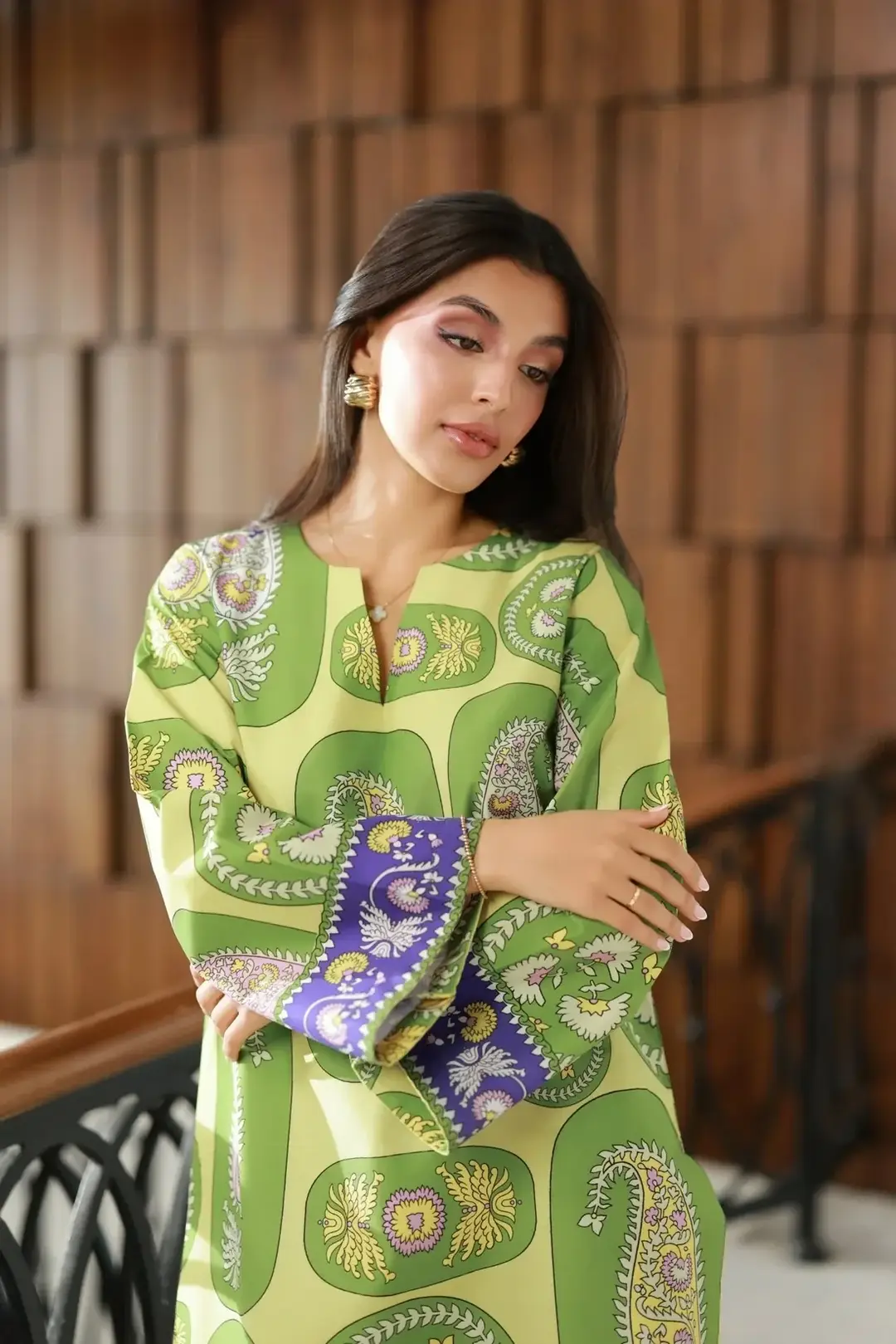 Stunning Women's Stitched Printed Shirt and Trouser Set - 2 Pcs