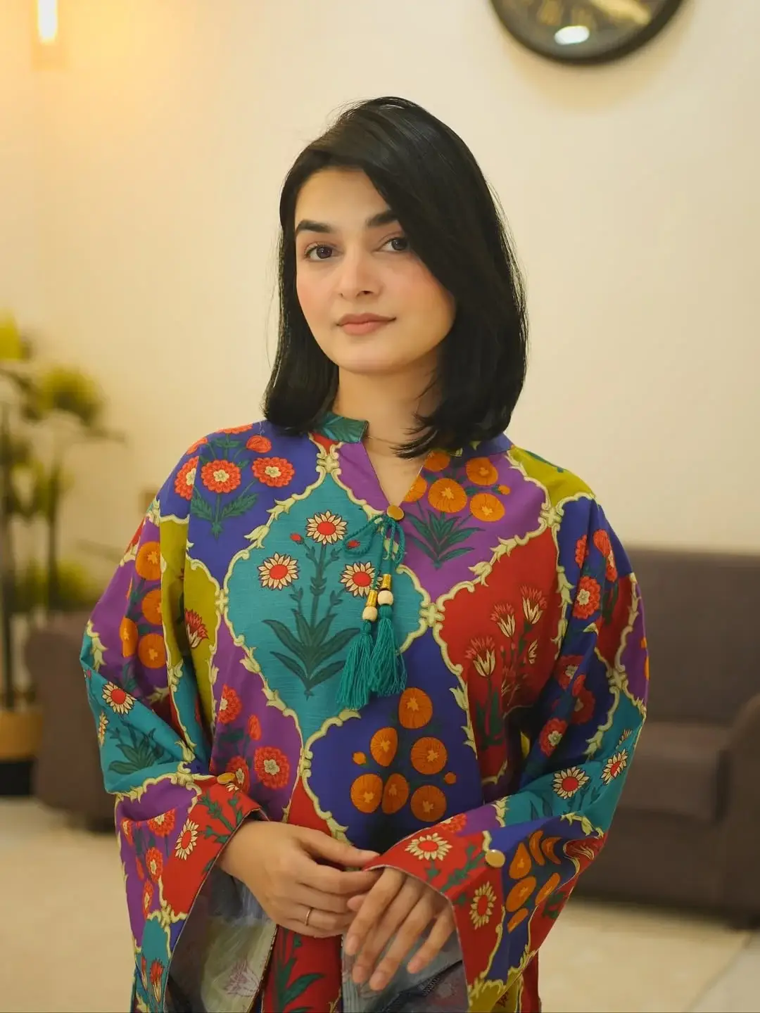 Stylish Women's Stitched Printed Suit - 2 Pcs