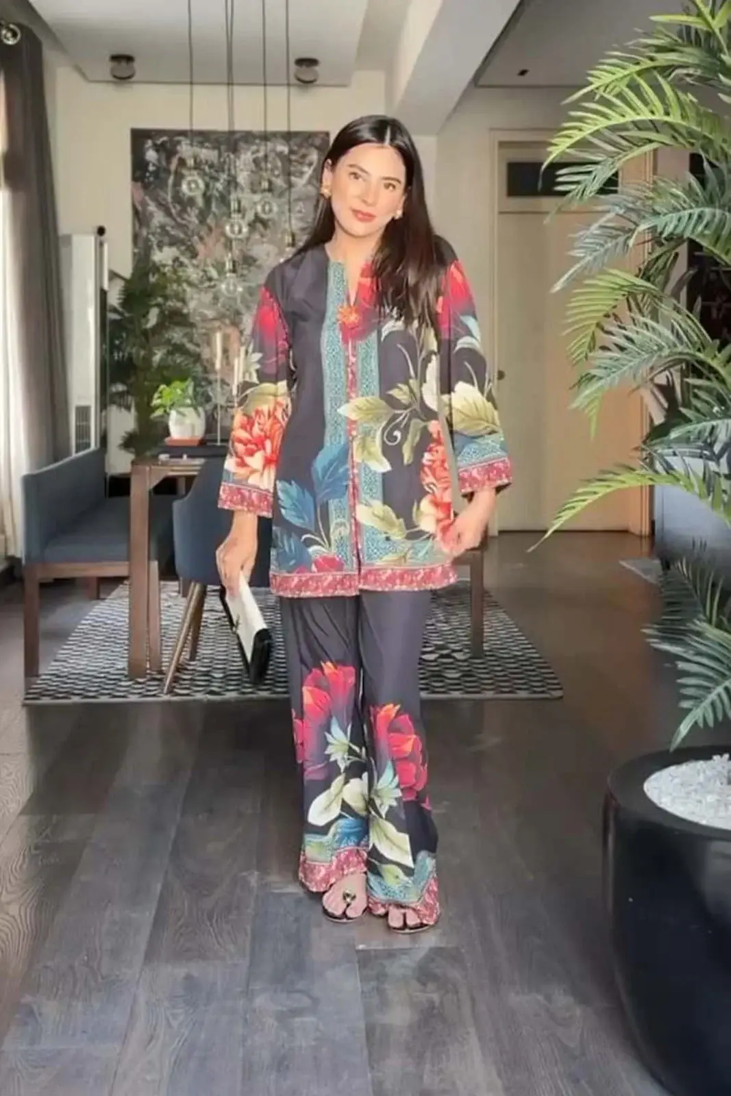 Stylish Women's Stitched Set - Digital Print - 2 Pcs