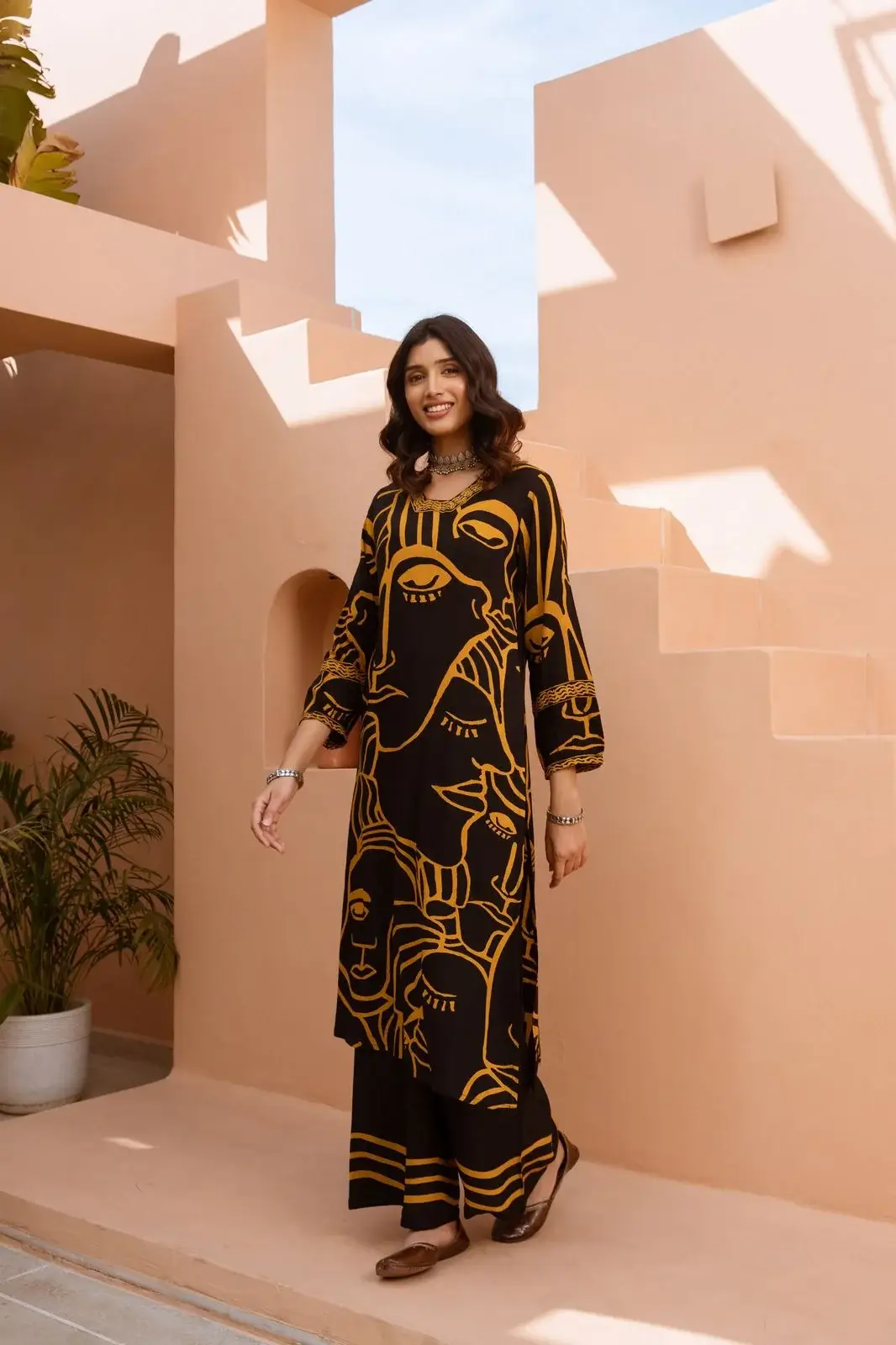 Stylish Women's Stitched Suit - 2 Pcs Shirt and Trouser with Digital Print
