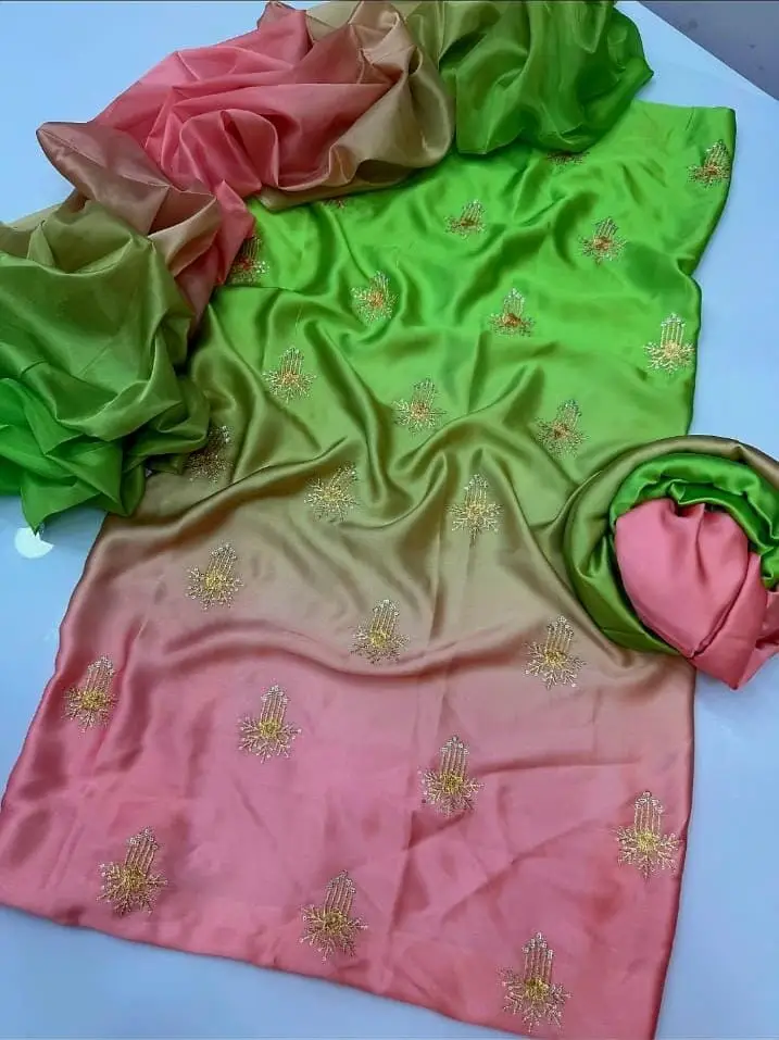 3 Pcs Women's Unstitched Embroidered Suit