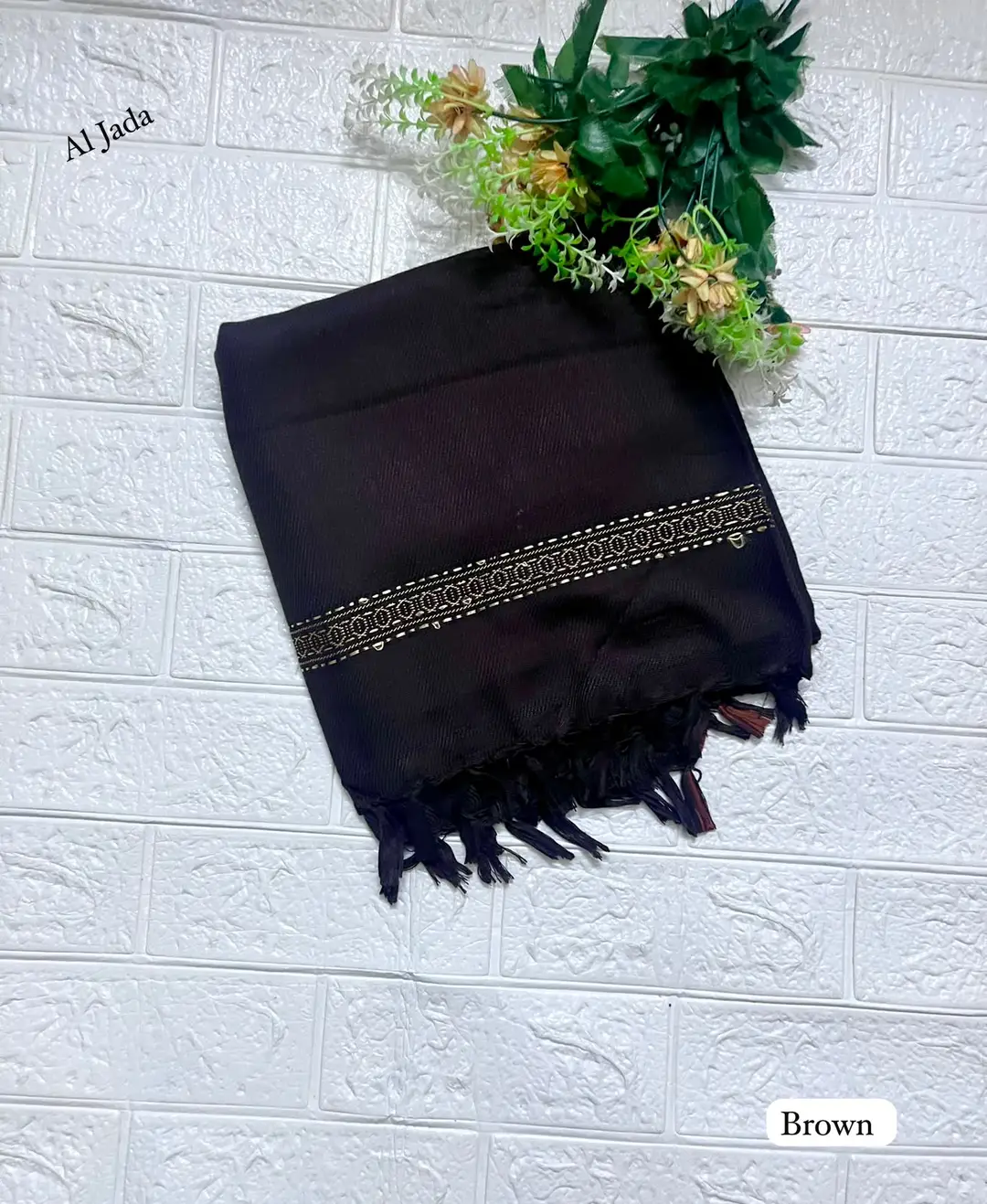 Men's Winter Wool Pashmina Shawl 2.5 Yards | Warm & Soft Traditional Winter Shawl for Men