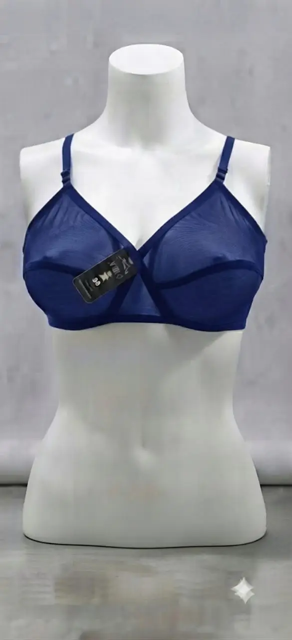 Whimsimart Collection Full Net Bra for Women – Premium Quality Breathable Soft Mesh Bra | Sizes 32-42