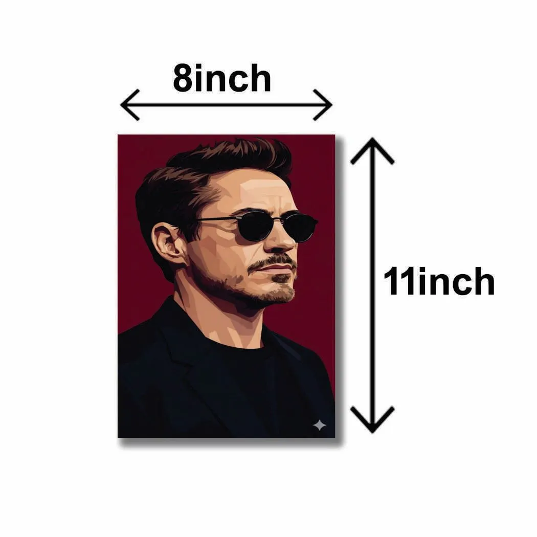 Avengers Wall Art Set 3 Pcs Multicolor 8x11 MDF